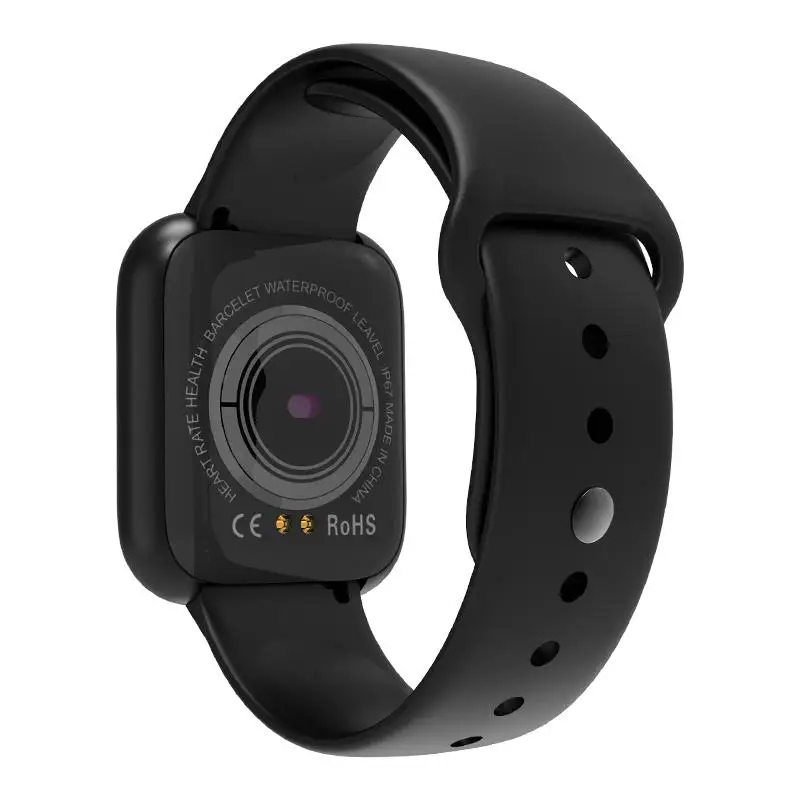 Billig Smart Uhr I5 Herz Rate Monitor Wasserdichte IP67 Fitness Tracker Blutdruck Radfahren Smartwatch für iOS Android