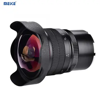 

Meike Camera Lens 8mm F3.5 Manual Focus Wide Angle Fisheye Camera Lens for Sony Mount for M4/3 Mount for Fujifilm Optional