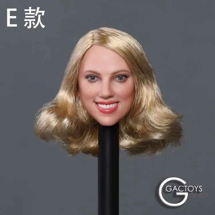 GACTOYS GC033, 1/6, Европейская и американская красавица, звезда, улыбающееся лицо, лепим для 12 дюймов, фигурка, косплей, куклы, хобби, подарок
