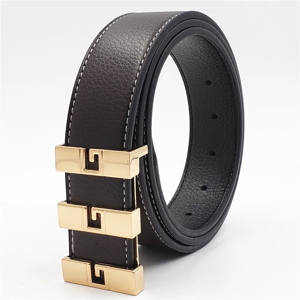 

2019 Designer Luxury Belts Cummerbunds for Men Women G Buckle Belt Genuine Leather Belt Fashion Smooth Buckle Waistband