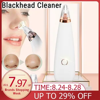 

Electric Acne Remover Point Noir Blackhead Vacuum Extractor Tool Black Spots Pore Cleaner Skin Care Facial Pore Cleaner Machine