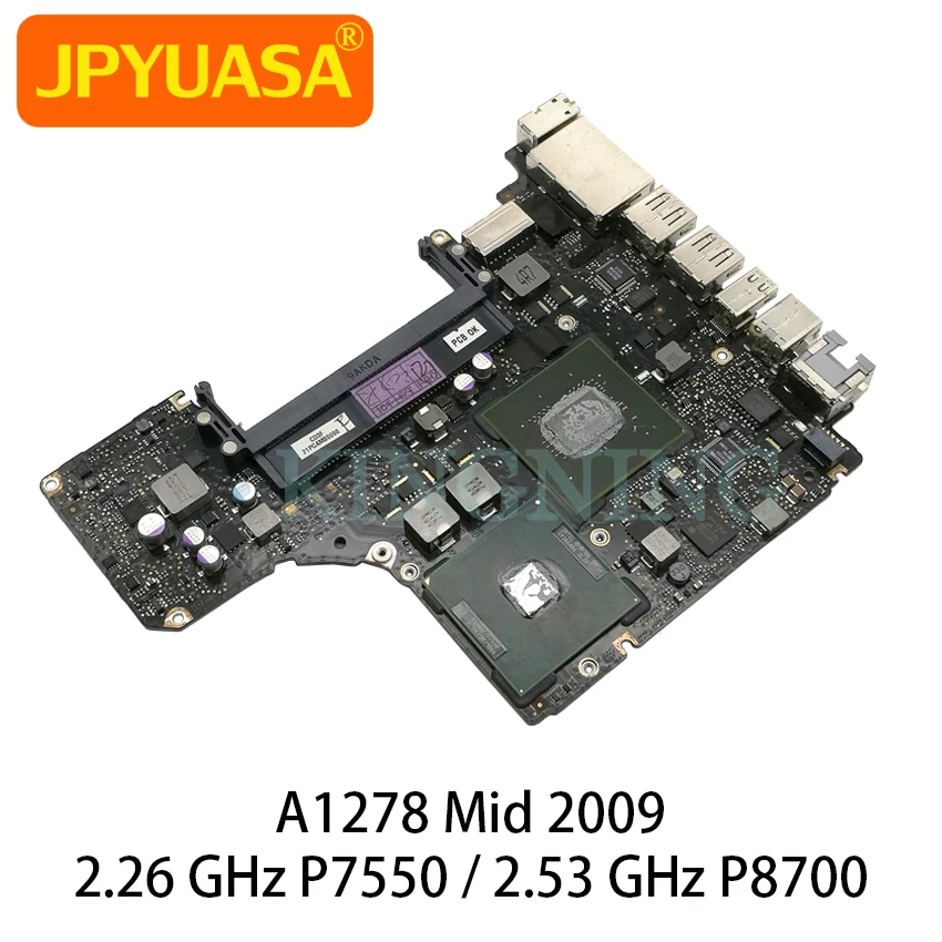 Материнская плата 2 26 ГГц P7550 53 P8700 для Macbook Pro 13 &quotA1278 Mid 2009 EMC 2326 820 2530 A|ЖК-экран