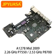 Материнская плата 2 26 ГГц P7550 53 P8700 для Macbook Pro 13 &quotA1278 Mid 2009 EMC 2326 820