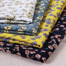 Lychee Life 50x140 см Ткань с цветочным принтом модные красочные ткани DIY ручной работы Швейные принадлежности для одежды украшения