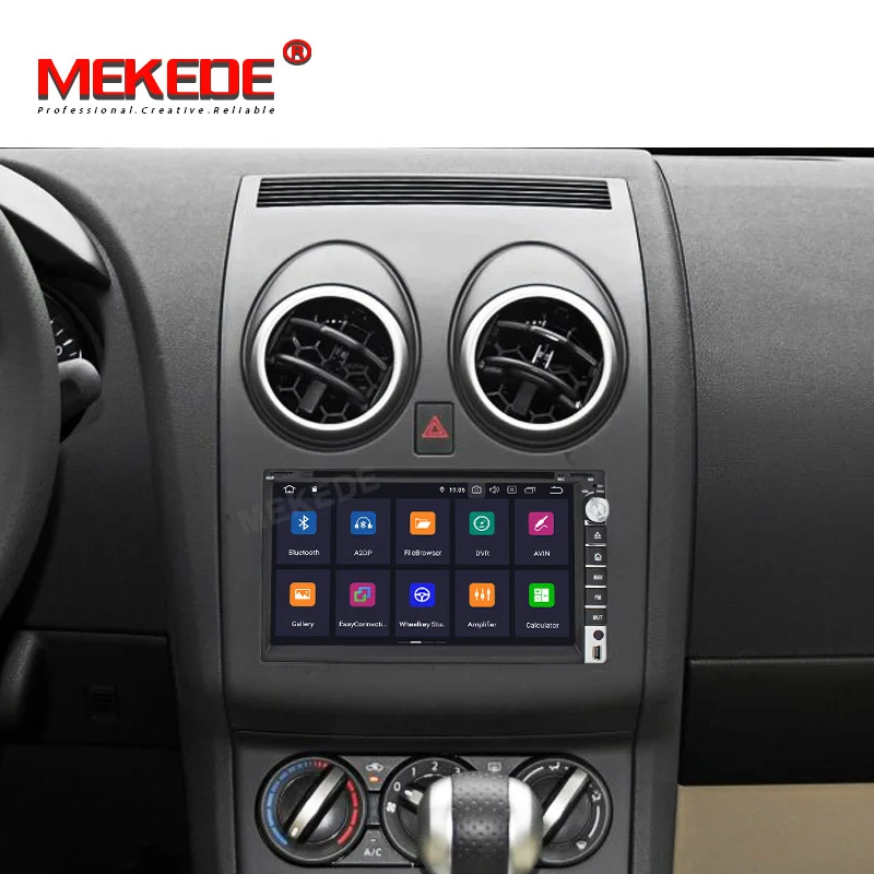 Discount 7"Android 9.0 Car DVD Player  Universal Multimedia Player With Wifi  GPS Bluetooth Radio Stereo audio media 3