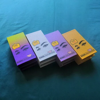 

Bulk Wholesale and Retail New Arrivals Lashwood Box Magnet Eyelash Packaging Box With Tray For Fluffy 25mm Mink Lashes