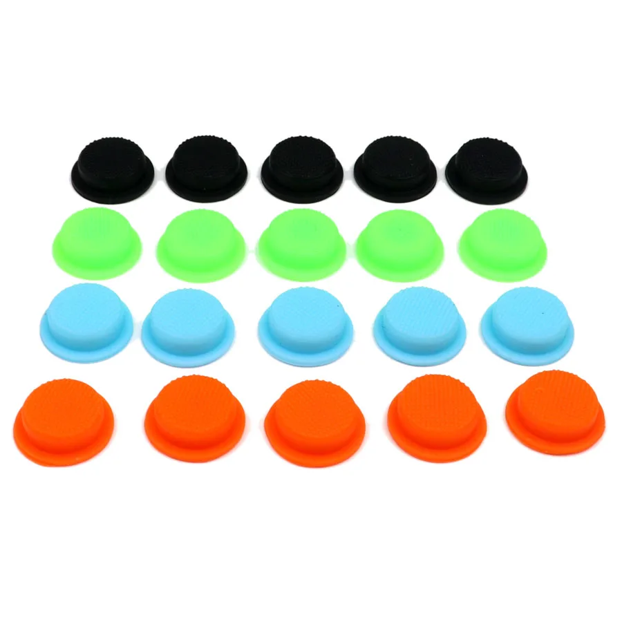 10pcs 12mm 15mm 16mm Silicone Tailcap Flashlight Switch Cap Torch Tailcaps LED Flashlight DIY Parts Protective Switch Button cap