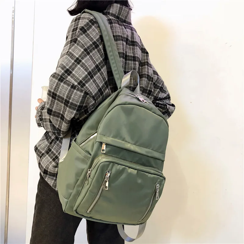 

2020 Fashion Backpack Women Back Pack Waterproof Student Bookbag Bagpack Large Capacity Shoulder Bag Multi-pocket Backpack Women