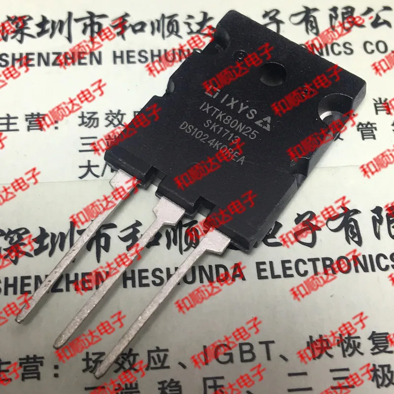 1 шт./IXTK80N25 TO-264 250V 80A TO264