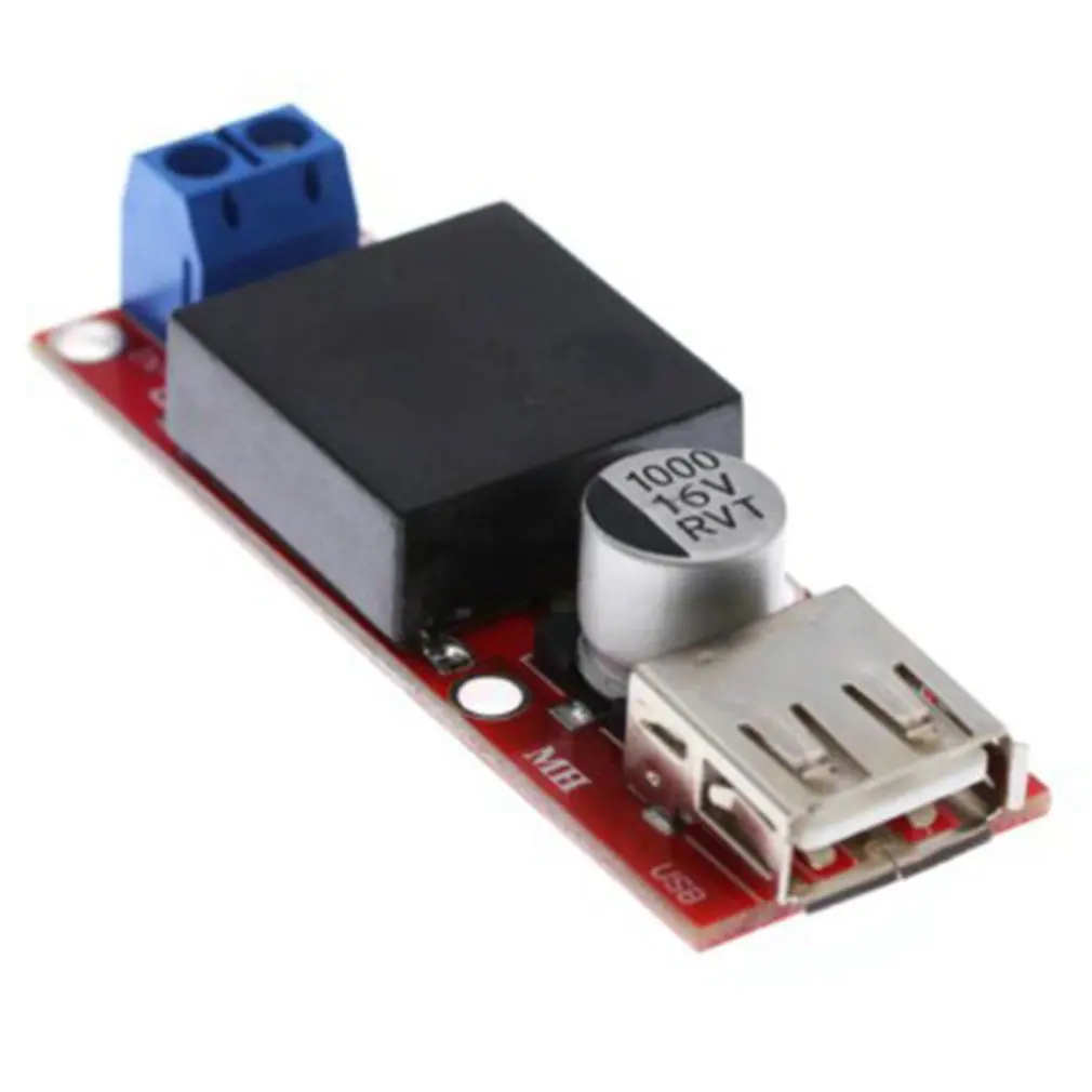 1 шт 5В USB Выход преобразователь постоянного тока 7 в-24 в до 5 В пост 3A модуль ldo понижающего KIS3R33S модуль KIS-3R33S