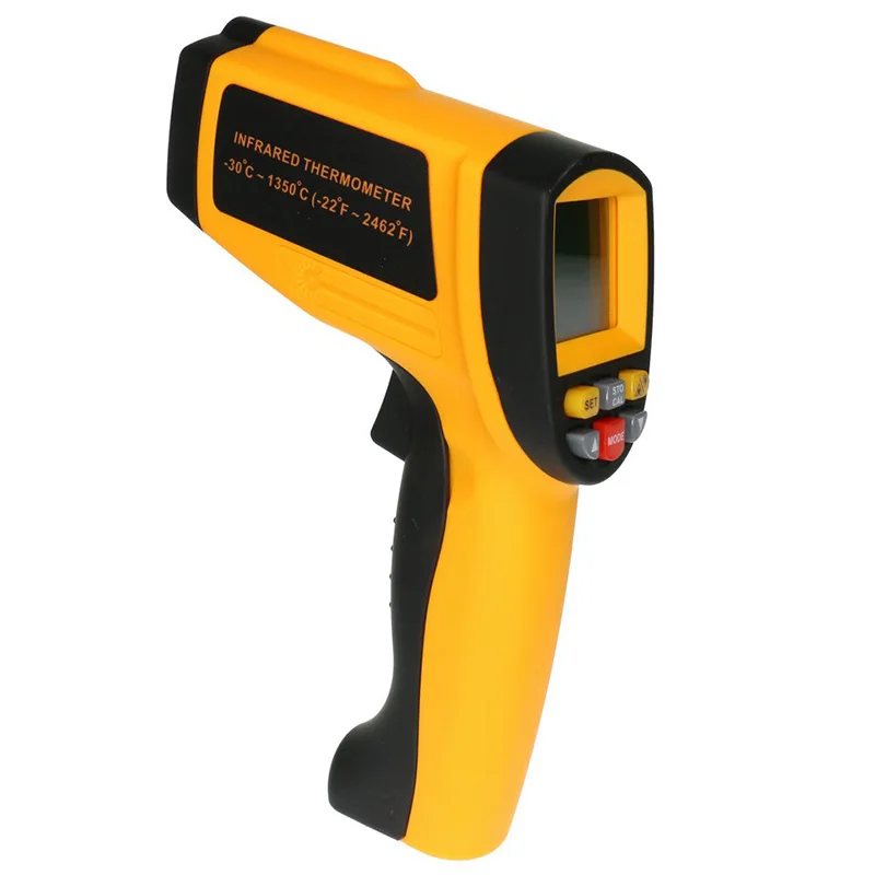 

GM1350 Infrared Digital Thermometer Non-Contact IR Temperature Meter (-30 Celsius-1350 Celsius) with Auto Power-Off, Back Light,