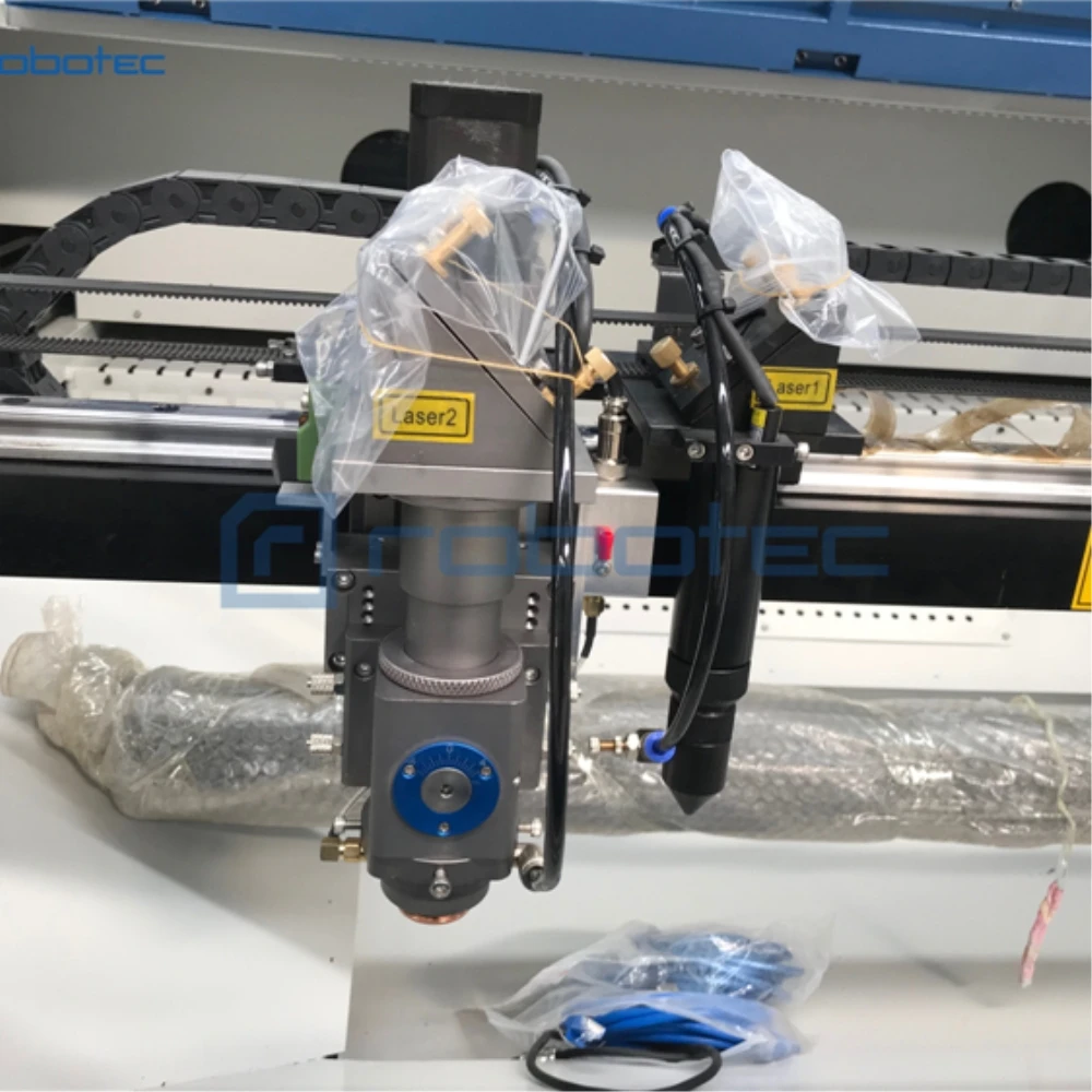 

150W Reci Co2 Metal Laser Engraving Cutting Machine With Chiller/1300x900mm Dual Heads 90W Laser Engraver For Wood Cutter