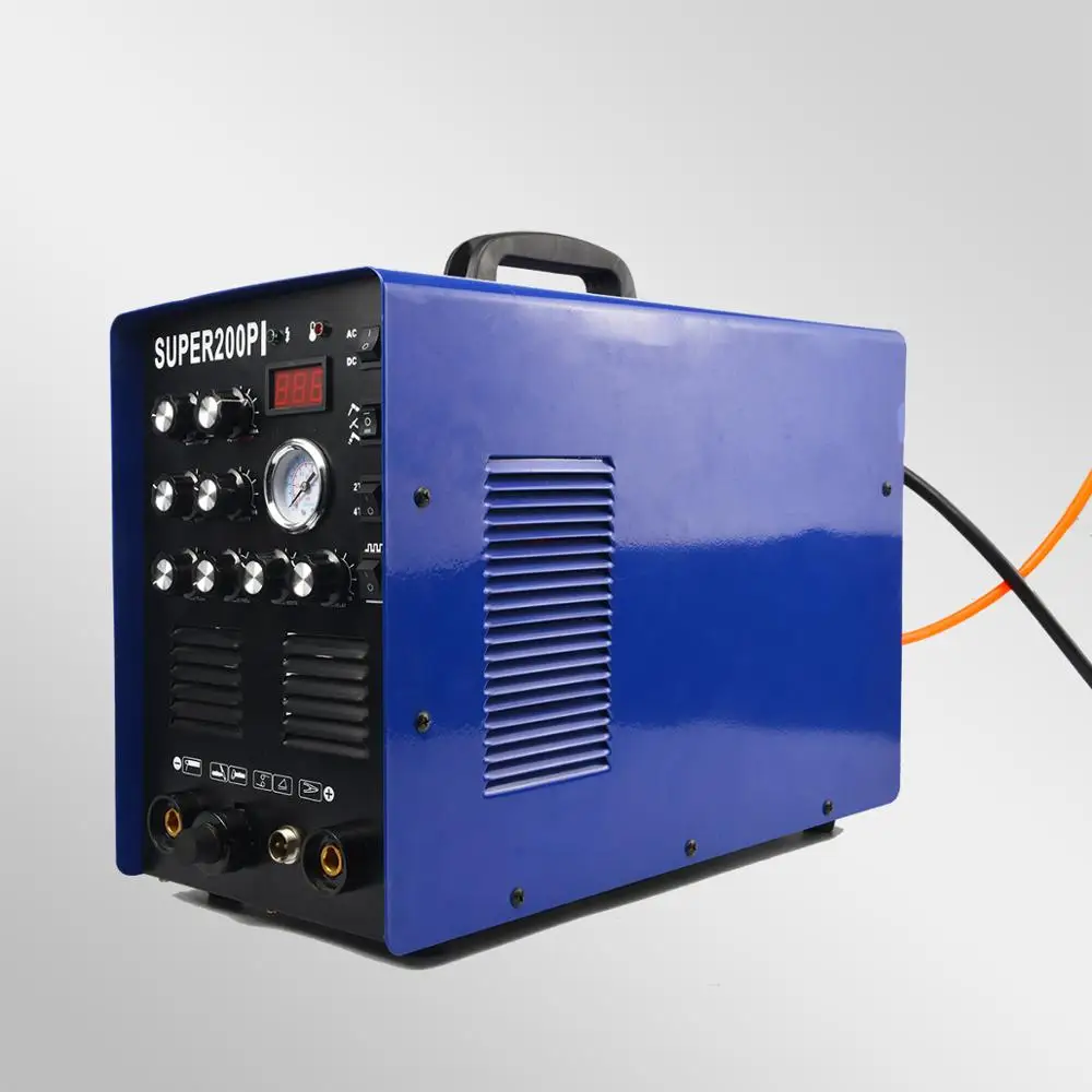 IGBT Pulse TIG/MMA Aluminium Welder 200A AC/DC 7 in 1 Milti-function Welding Equipment 50A Plasma Cutter Welding Machine 3