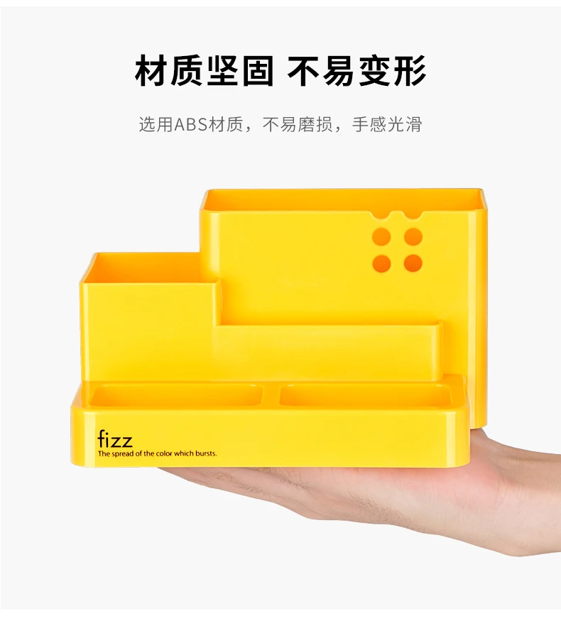Xiaomi Fizz многофункциональный контейнер для ручек Настольный органайзер ручка ABS держатель канцелярские принадлежности 11-grid контейнер коробка офисные школьные принадлежности