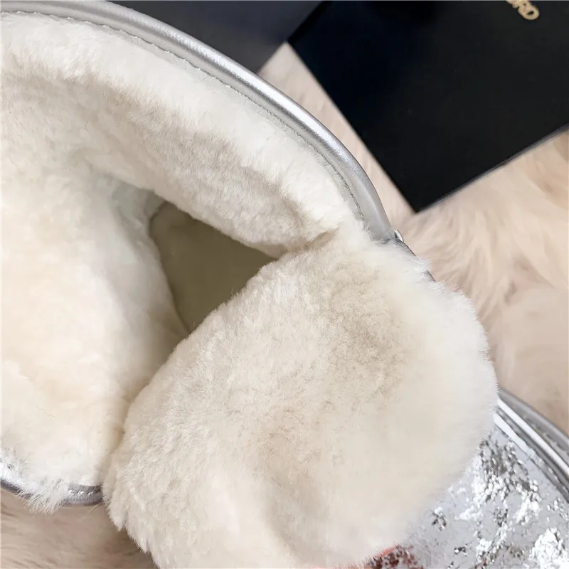Masgulahe/; модные зимние ботинки; удобная женская обувь на плоской подошве с круглым носком; Зимние Теплые ботильоны; большие размеры 33-43