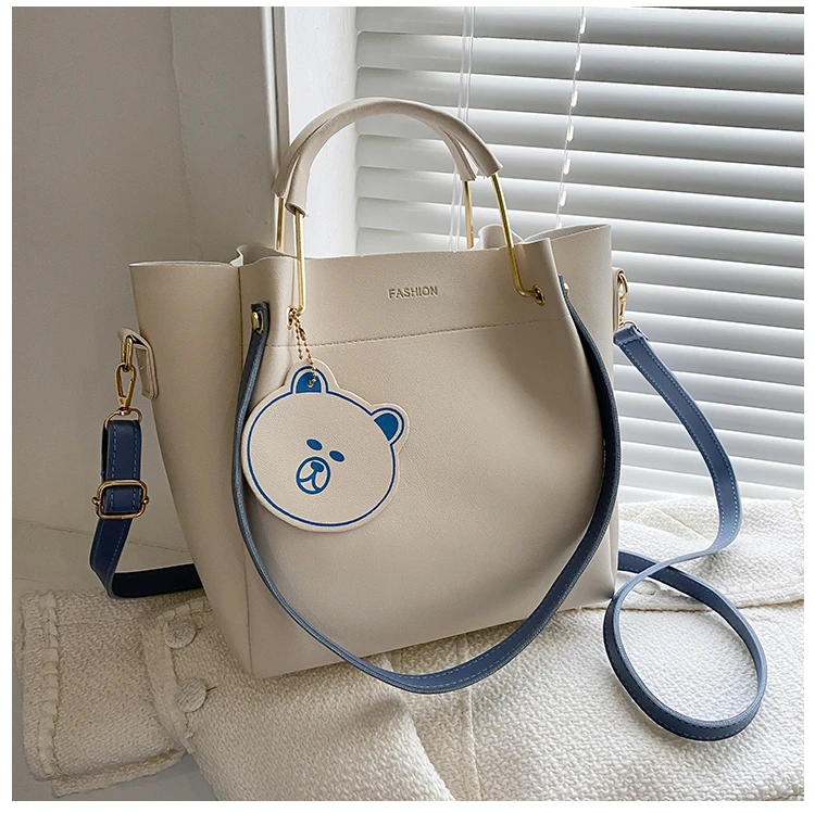 Luxury Handbags Designer Letter Pu Leather Women Shoulder Bags High Capacity Ladies Crossbody Bag Fashion Casual Female Tote Bag