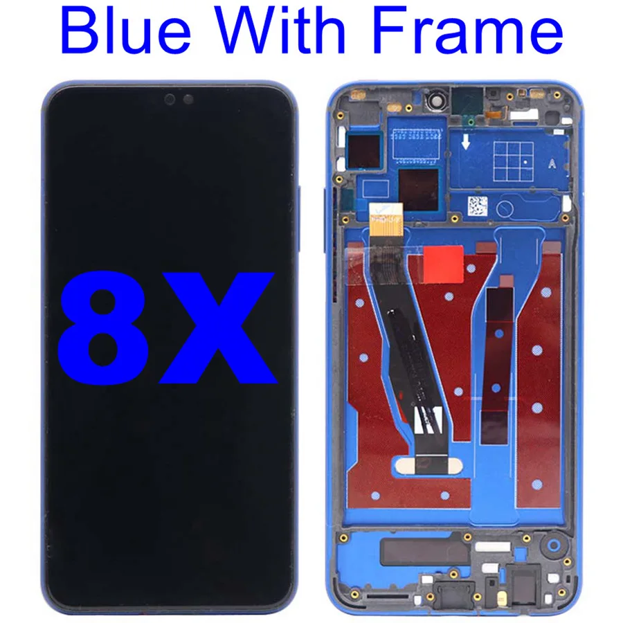 Трафальгар дисплей для HUAWEI Honor 8X ЖК JSN L21 L22 сенсорный экран MAX с рамкой заменить ARE
