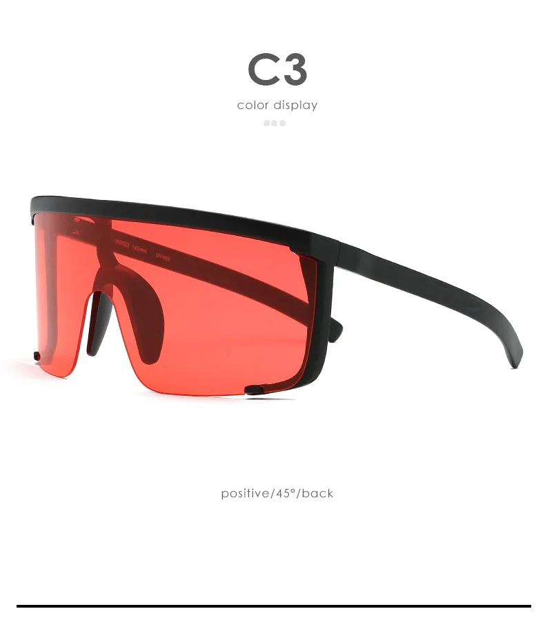 

2021 cross-border new sunglasses motorcycle sports glasses face mask riding windproof sunglasses wholesale