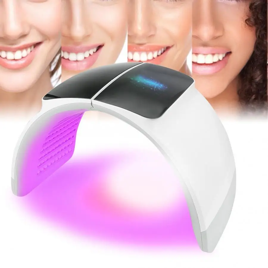 

7 Color PDT Acne Removal Machine Face LED Light Therapy Skin Rejuvenation Facial Mask Anti Aging Acne Wrinkle Removal Device