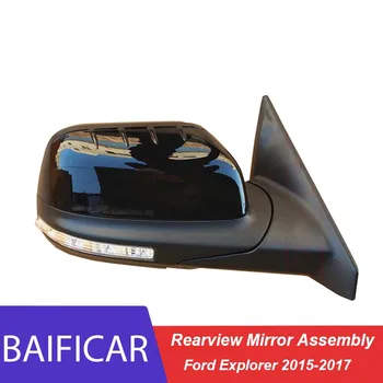 

Baificar Brand New High Quality Rearview Mirror Assembly Exterior Blind Spot Monitoring 9 14 15 Wire For Ford Explorer 2015-2017