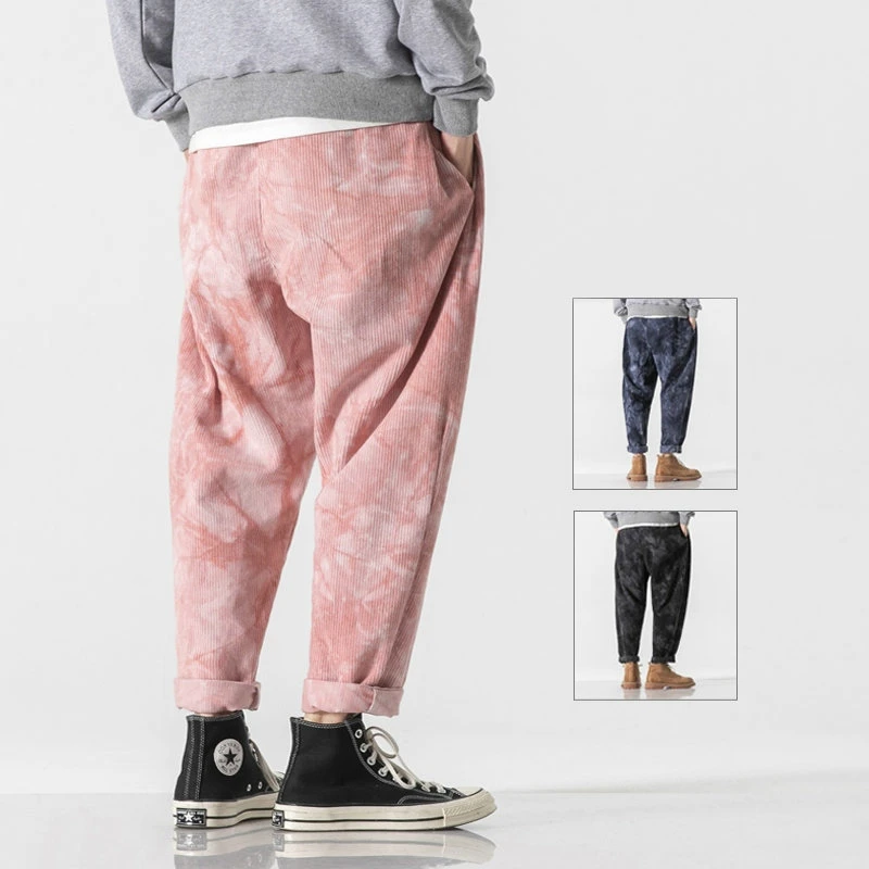 high waisted harem pants 2021 Cotton Men's Casual Pants Streetwear Black Autumn Harem Pants Male Trousers Vintage Oversized Woman Sweatpants Jogger 5XL sweatpants