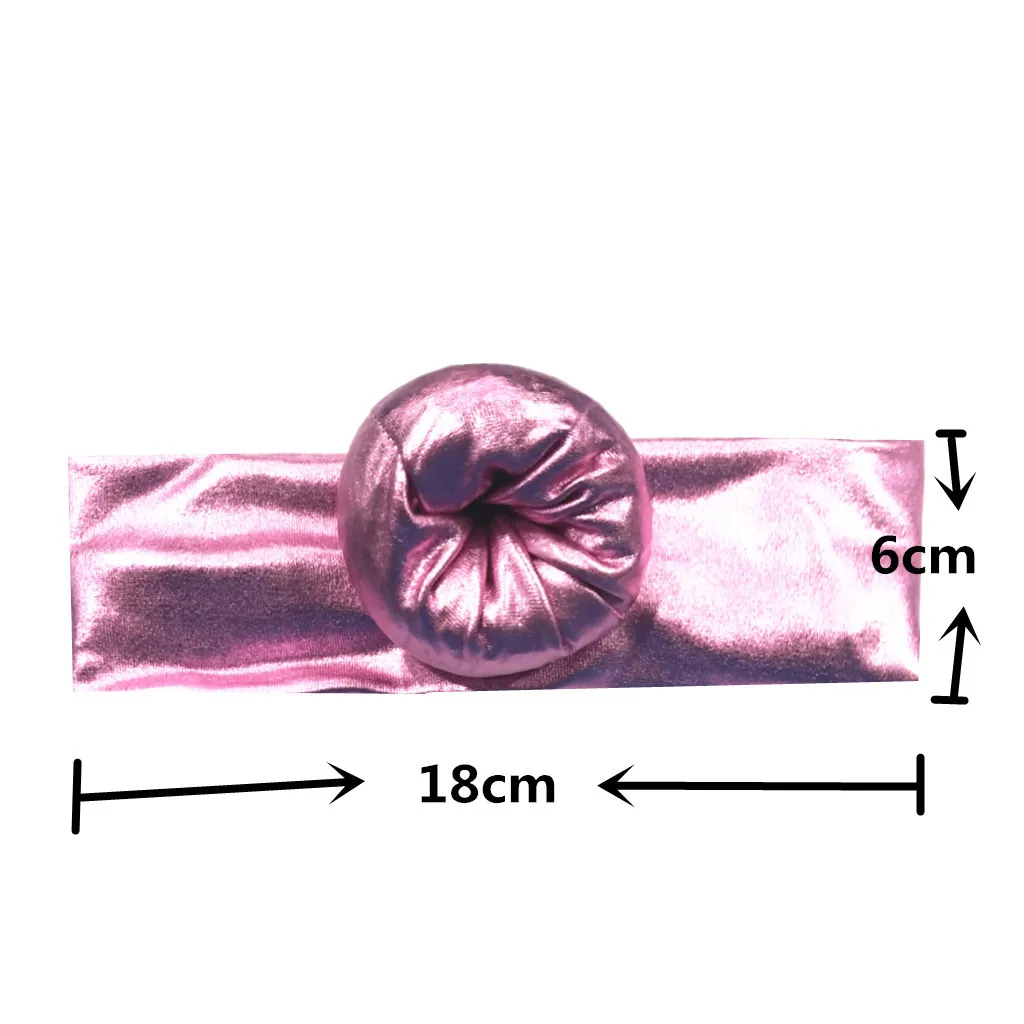 Fashion Newborn Toddler Kids Baby bronzing ball elastic hair accessories Baby Unisex girls boys Cotton Headband