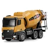 2.4G 46cm Large Alloy Concrete Mixer 1:14 10CH Big Size RC Engineering Truck  Automatic Unloading 360 Degree Rotation Flips Car 4