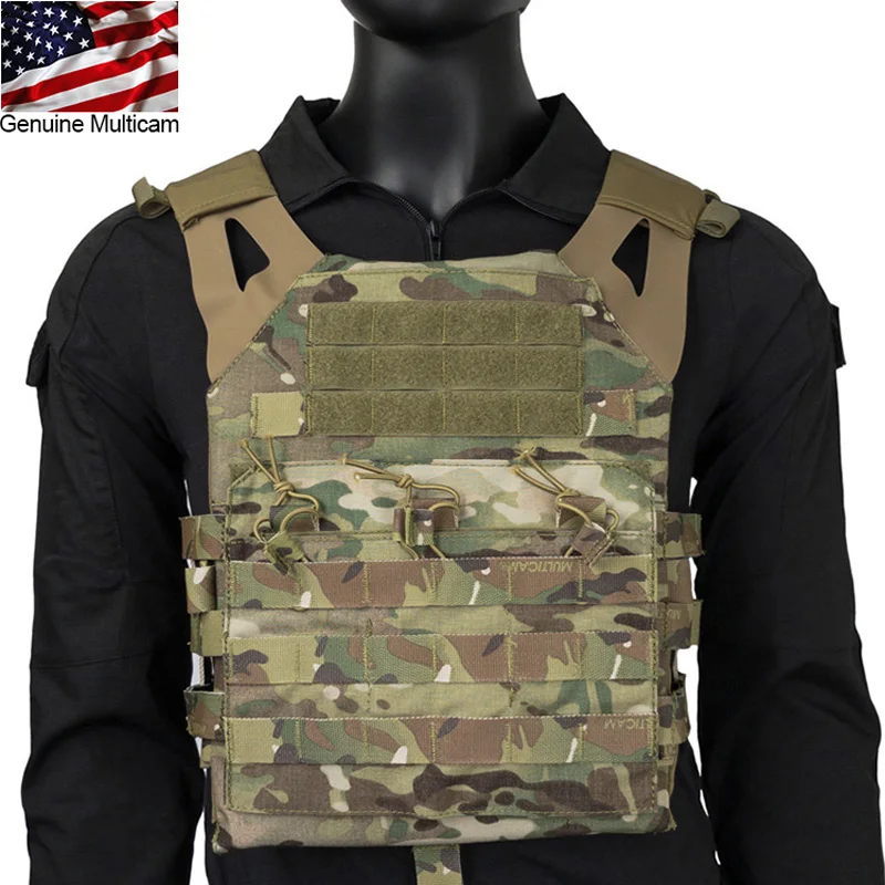 

TC0095 JPC Tactical Vest Hunting Airsoft Paintball Multicam Combat Molle Vest With Chest Protective Plate Carrier Vest