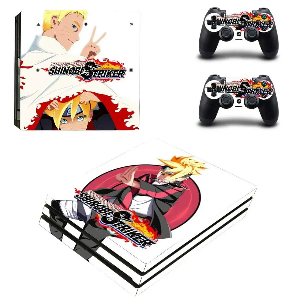 YSP4P-1538 Наруто для Boruto Shinobi Striker PS4 Pro наклейка s PS 4 Pro Виниловая наклейка для playstation 4 Pro консоль и контроллер - Цвет: YSP4P-1538