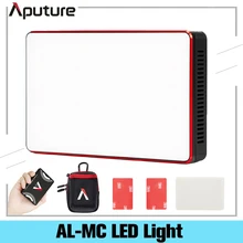 Aputure AL-MC 3200K-6500K Portable LED Light With HSI/CCT/FX Lighting Modes Video Photography Lighting AL MC Mini RGB Light