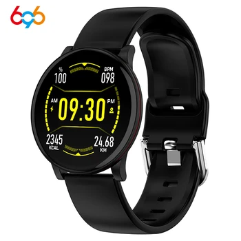 

696 W9 Smart Bracelet HD Big Screen Watch Heart Rate Monitoring Weather Display WirstBand Waterproof Sports Fitness Tracker