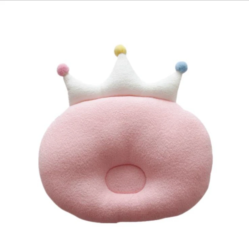 

Infant pillow 0-1 year old newborn baby stereotyped pillow crown model pillow Swan baby pillow