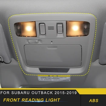 

For Subaru Outback 2015-2019 car styling front seat reading light lamp panel cover trim sticker interior accessories