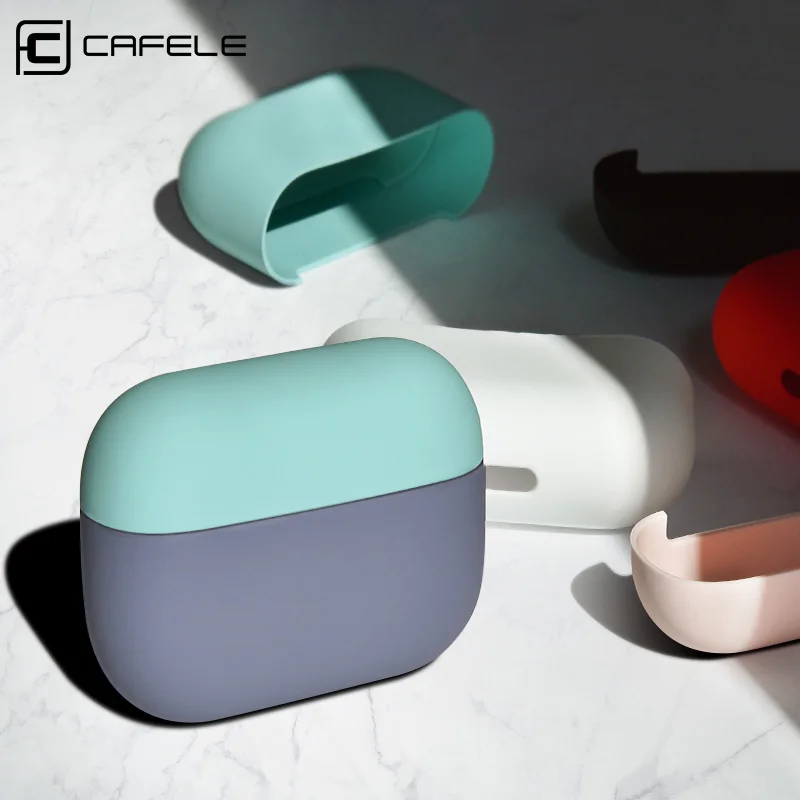 Силиконовый чехол Cafele для Airpods 3 Air Pods Pro, защитный чехол для наушников blutooth, мягкий ТПУ чехол s для Apple Airpods pro