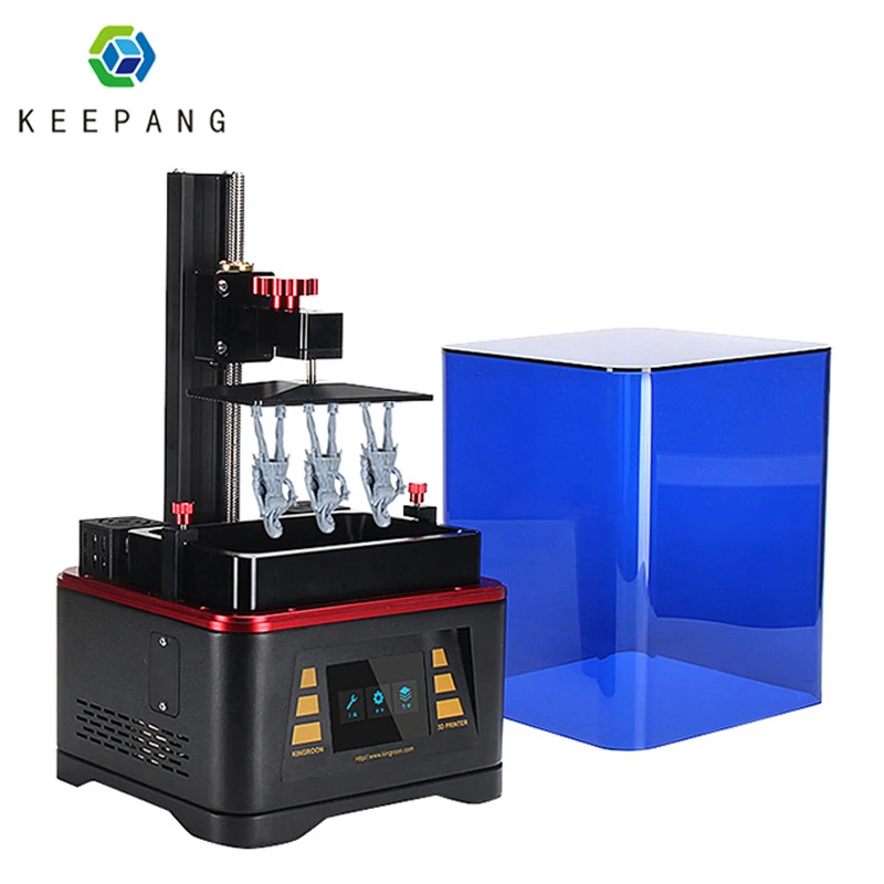 3D принтер KP6 с ЖК дисплеем SLA УФ Автономная печать Drucker Impresora смола 28 лампочек