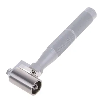 

Stainless Steel Flat Pressure Roller Wallpaper Apply Hand Tool With Bimetallic Bearing Platen DIY Tool 40JE