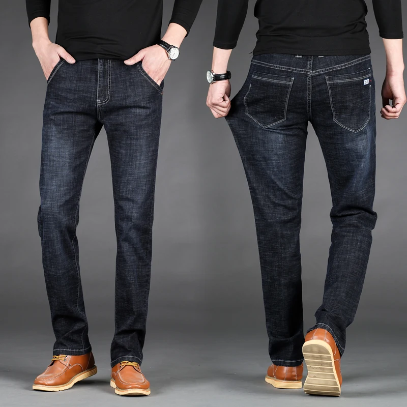 2021 Spring Summer New Men's Thin Jeans 