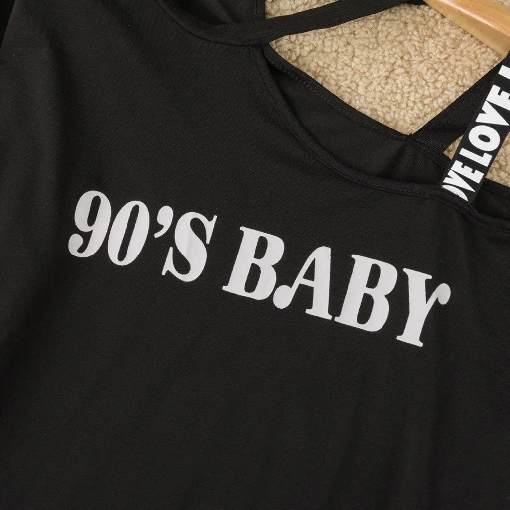 90'S BABY women's Plus Velvet модная повседневная толстовка с длинными рукавами модный принт Kawaii толстовка одежда s-xl