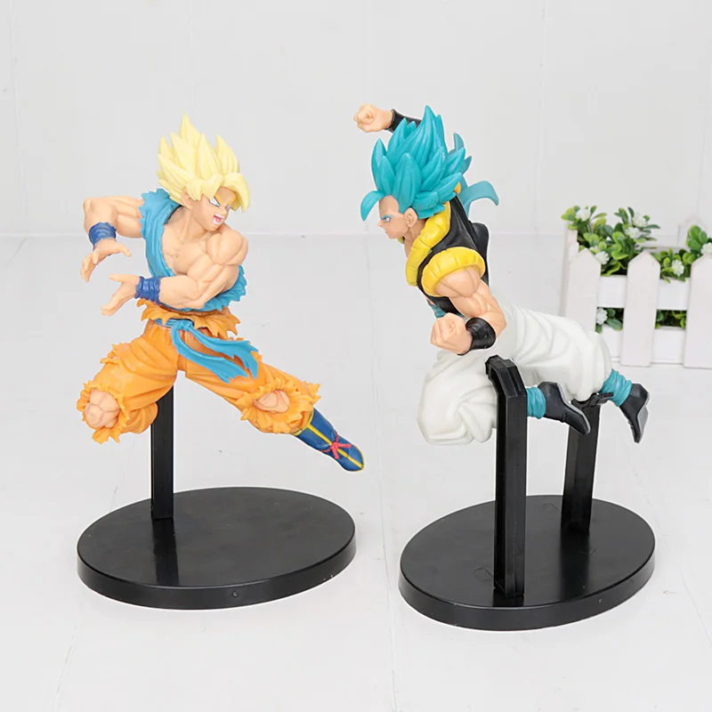20 см dragon ball Z синий гогета Сон Гоку Вегета конечный солдат dragon ball Супер saiyan Broly битва фигурка DBZ подарок