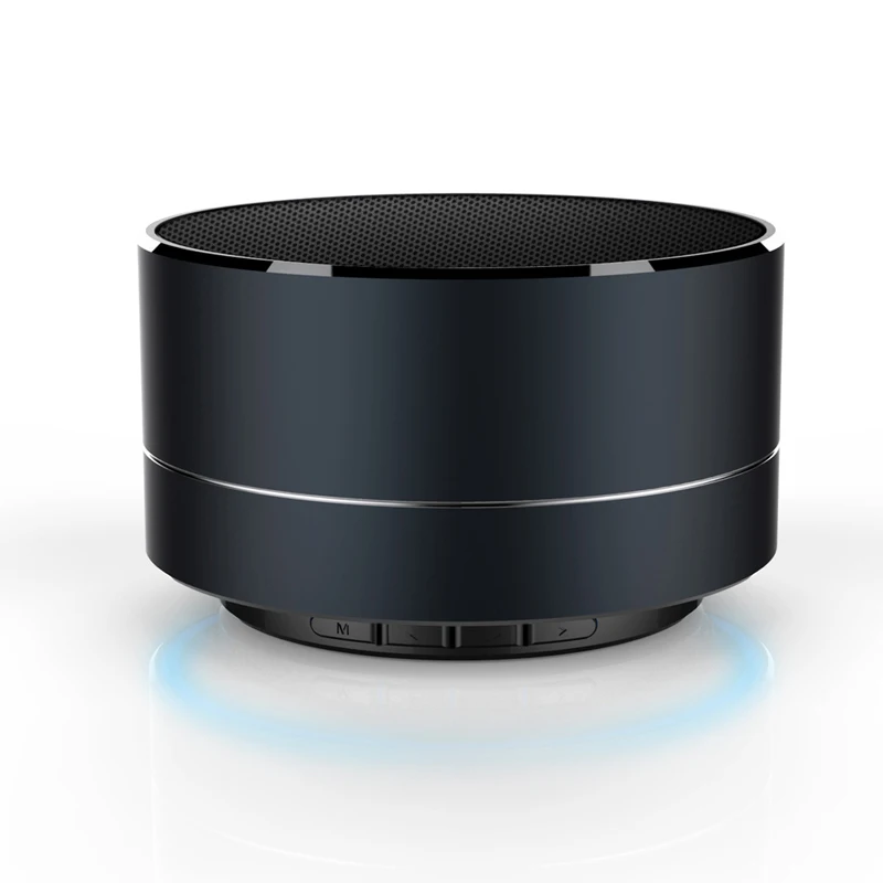 A10 беспроводной Bluetooth динамик металлический Мини Портативный Subwoof звук с микрофоном TF карта FM радио AUX MP3 Воспроизведение музыки громкий динамик
