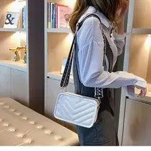 Женская Повседневная прямоугольная мини-Портативная сумка на одно плечо из искусственной кожи для монет новая трендовая сумка через плечо INS