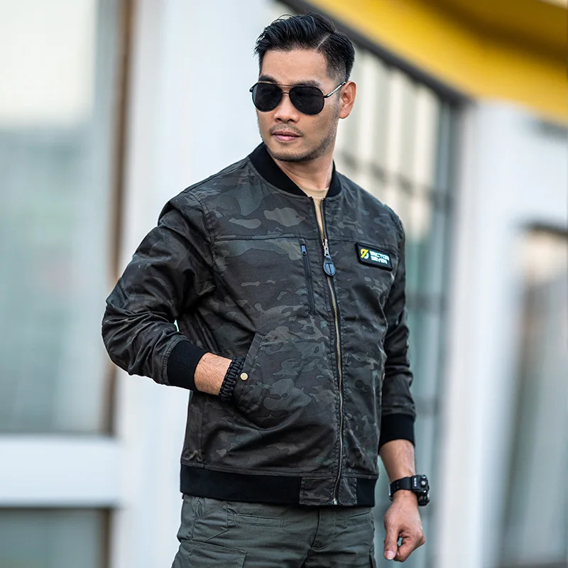 Military Reversible Jacket Men Tactical 