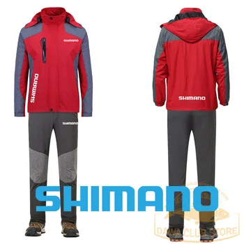 

SHIMANO Fishing Jacket Outdoor Hiking Waterproof Fishing Hoodie SHIMANO Fishing Pants Fishing Clothes Motocross Jacket Jersey