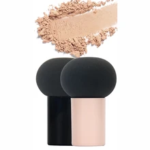 Губка с грибовидной головкой для влажной и сухой пудры, воздушная подушка, BB установка, косметическая пудра, инструменты для красоты, мягкая гладкая Губка из микрофибры