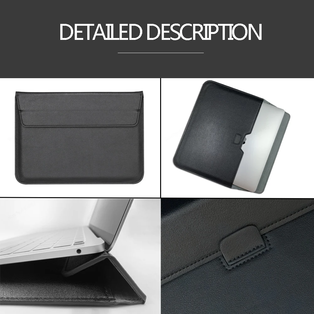 Sleek Laptop Bag & Sleeve with Built-in Stand