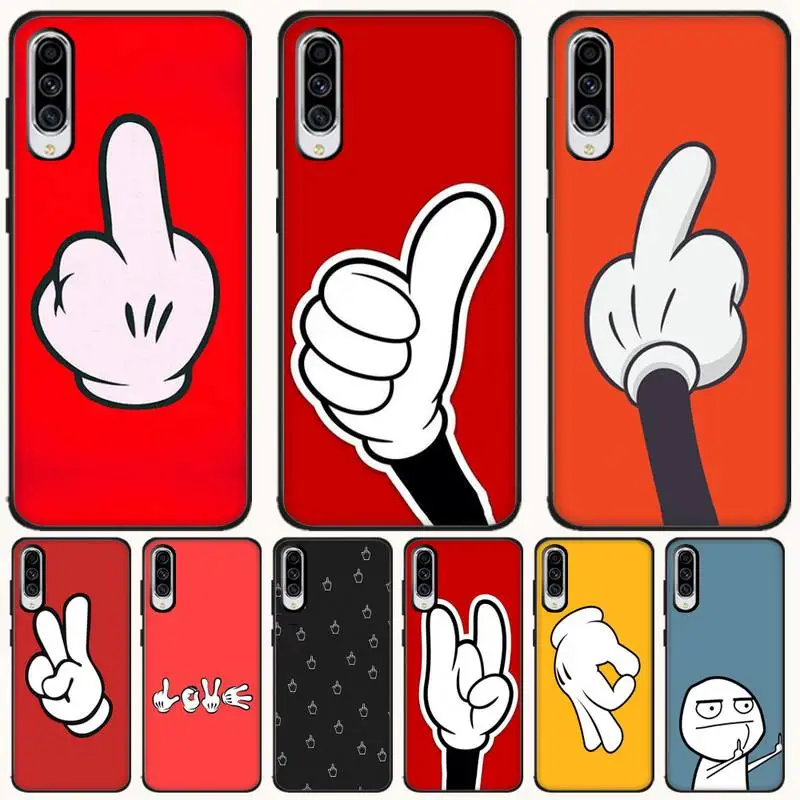 LJHYDFCNB крутой жесты на заказ фото мягкий чехол для телефона Samsung A6 6S 6Plus 7 720 750 8 PLUS 9 920