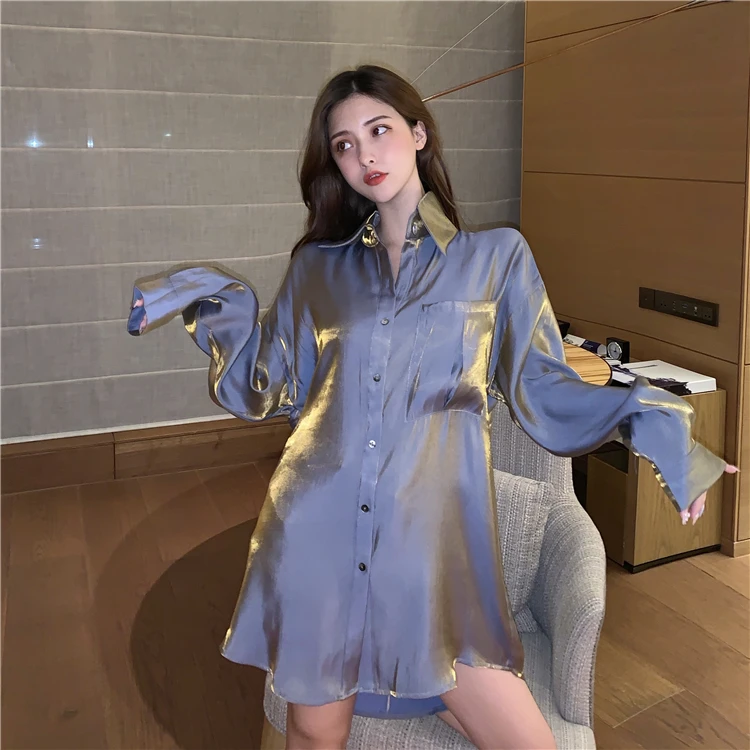 New  New come  Transparent Laser Symphony Sunscreen Pocket Jersey Jacket Clear Jacket Iridescent Glossy 