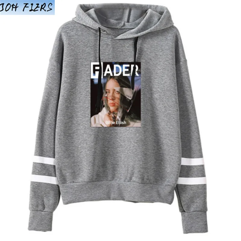Billie Eilish, модная уличная одежда, толстовки, толстовка, повседневная, для мужчин, женщин, пуловер с капюшоном, с длинным рукавом, Спортивная, в стиле хип-хоп, толстовка, верхняя одежда