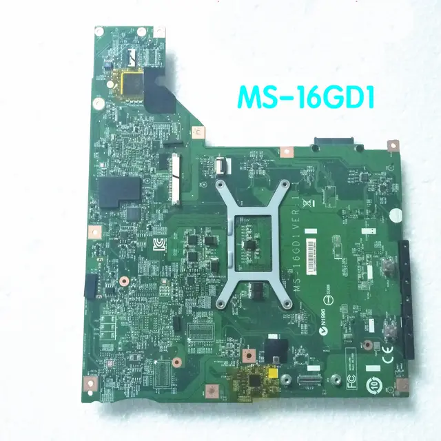 MSI MS16GD1 Laptop Motherboard MS16GD1 VER1.1 Mainboard fully work