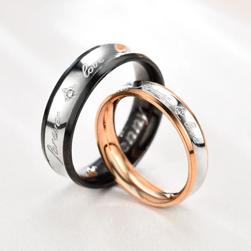 Кольцо обручальные кольца для женщин кольцо из нержавеющей стали